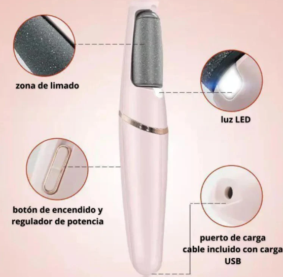 MAQUINA REMOVEDORA DE CALLOS PREMIUN - FLAWES PEDI ELECTRONIC
